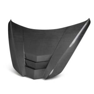 Chevrolet C8 Hood - Anderson Composites - Type-LT Double-Sided - Carbon - 2020